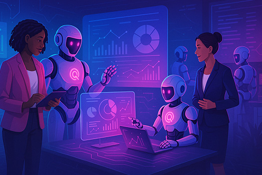 Quantilytix team working